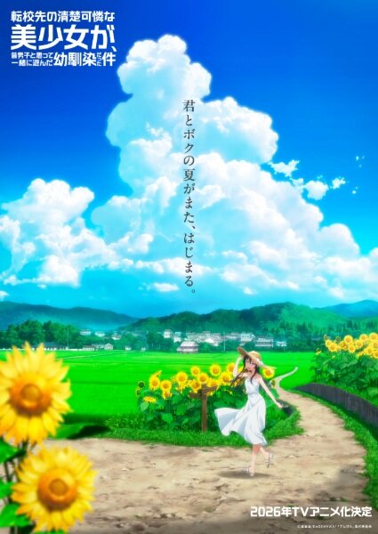 Tenkou-saki no Seiso Karen na Bishoujo ga, Mukashi Danshi to Omotte Issho ni Asonda Osananajimi Datta Ken